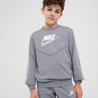 NIKE DRES K NSW TRACKSUIT POLY CREW HBR B fd3090-084 kolor szary