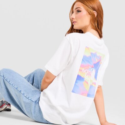THE NORTH FACE T-SHIRT OVERSIZE MOUNTAIN PRISM