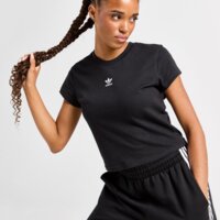 Koszulka damska ADIDAS T-SHIRT TREF ESS SLIM T BLK/WH iw5707 kolor czarny