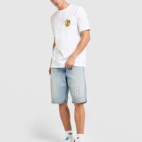 Koszulka męska ADIDAS T-SHIRT GRAPHIC LO SS T jw2975 kolor biały