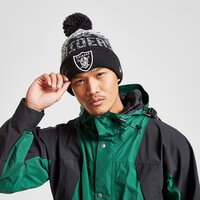 Męska czapka zimowa NEW ERA NFL LAS VEGAS RAIDERS POM BEANIE HAT OAKLAND RAIDERS 12122720 kolor czarny