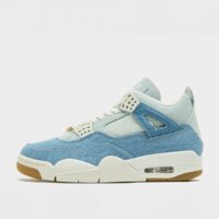 Damskie buty WMNS AIR JORDAN 4 RETRO TEX  ib6716-100 kolor niebieski