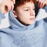 Bluza dziecięca SUPPLY&DEMAND BLUZA Z KAPTUREM KENZOR OH HD suptjb18148889 kolor niebieski