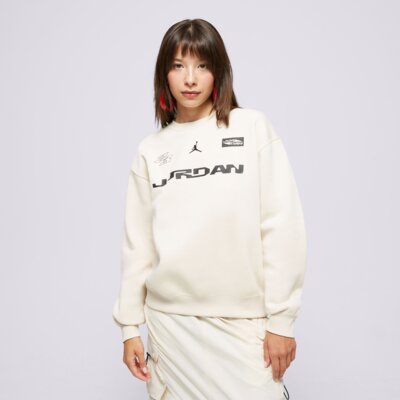 BLUZA W JORDAN BRKLN FLC CREW GFX 24