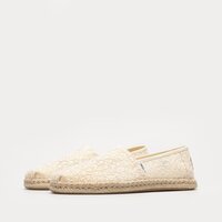 Damskie buty TOMS NATURAL POSY LACE 10019815 kolor beżowy