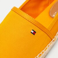 Damskie buty TOMMY HILFIGER BASIC TOMMY FLAT ESPADRILLE fw0fw06497sg3 kolor pomarańczowy