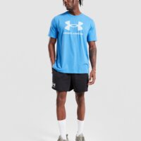 Koszulka męska UNDER ARMOUR T-SHIRT UA SPORTSTYLE LOGO UPDATE SS 1382911-402 kolor granatowy