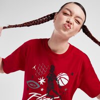 Koszulka damska JORDAN T-SHIRT JDN FLIGHT GR T RED TEE dx0394-687 kolor czerwony