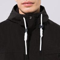 Męska kurtka przejściowa CONFRONT KURTKA HOODED BLACK cf123kum05001 kolor czarny