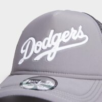Męska czapka z daszkiem NEW ERA CZAPKA SCRIPT TRUCKER LA DODGERS LOS ANGELES DODGERS 60691183 kolor brązowy