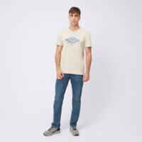 Koszulka męska UMBRO T-SHIRT CAPRIS ul124tsm11003 kolor beżowy