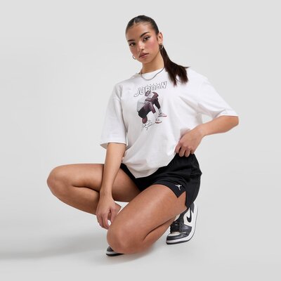 T SHIRT W JORDAN SS GFX OS TEE WHITE