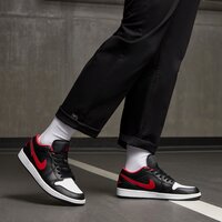Męskie buty AIR JORDAN 1 LOW  553558-063 kolor czarny