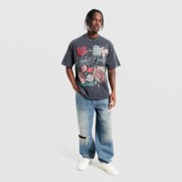 Koszulka męska SUPPLY&DEMAND T-SHIRT MOTLEY suptm18428007 kolor czarny