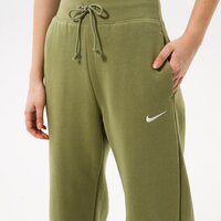 Spodnie damskie NIKE SPODNIE W NSW PHNX FLC HR PANT WIDE dq5615-334 kolor zielony