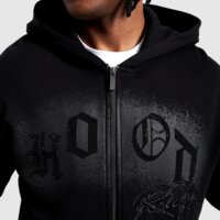 HOODRICH BLUZA ROZPINANA Z KAPTUREM IRON V2 FZ hr04250239 kolor czarny