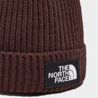 Damska czapka zimowa THE NORTH FACE CZAPKA TNF LOGO BOX CUFFED BNE nf0a8che1oi1 kolor brązowy