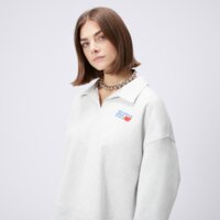 Damska bluza NEW BALANCE BLUZA FRENCH TERRY POLO wt51513ahh kolor szary