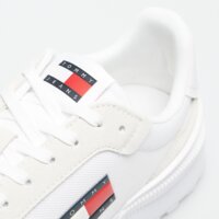 Męskie buty TOMMY HILFIGER TJM TECHNICAL RUNNER ESS em0em01265ybr kolor biały