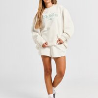 Damska bluza ADIDAS BLUZA SPORT CLUB CREW WHT/GRN jh1241 kolor biały