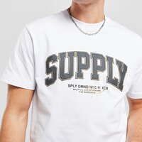 Koszulka męska SUPPLY & DEMAND T-SHIRT RING TEE WHT suptm17001010 kolor biały