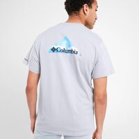 Koszulka męska COLUMBIA T-SHIRT VALE TEE QRY cmatm10131058 kolor szary