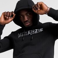 MCKENZIE BLUZA Z KAPTUREM HARE OH HD BLK-BLK mcktm16448007 kolor czarny