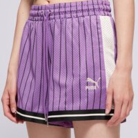 Spodenki damskie PUMA SZORTY T7 FOR THE FANBASE MESH 62434550 kolor fioletowy