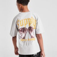 Koszulka dziecięca SUPPLY&DEMAND T-SHIRT CATCHER B suptjb17710020 kolor szary