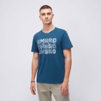 Koszulka męska UMBRO T-SHIRT ESS DOUBLE LOGO ul125tsm04002 kolor niebieski