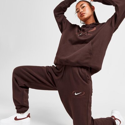 NIKE SPODNIE NSW PHNX FLC HR OS PANT PRNT