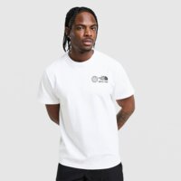 Koszulka męska THE NORTH FACE T-SHIRT RELAXED TOUR GRAPHIC nf0a8m95la91 kolor biały