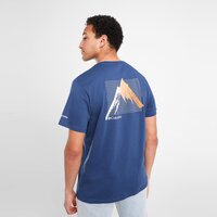 Koszulka męska COLUMBIA T-SHIRT FELSPAR TEE SGS cmatm10133091 kolor granatowy