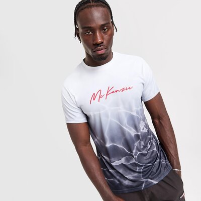 MCKENZIE T-SHIRT DEPTHS FADE TEE WHT