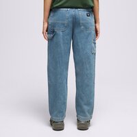 Spodnie damskie VANS SPODNIE GROUND WORK DENIM vn000a7j7w61 kolor niebieski