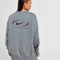 Damska bluza NIKE BLUZA NSW PHNX FLC OS CREW PRNT SW fq8815-084 kolor szary