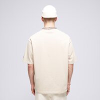 Koszulka męska NEW ERA T-SHIRT NE HERITAGE PATCH OS NONE 60435369 kolor beżowy