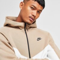 NIKE BLUZA ROZPINANA Z KAPTUREM M NK TCH FLC FZ WR fb7921-121 kolor beżowy