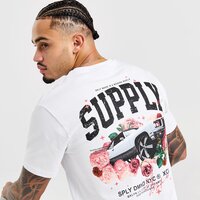 Koszulka męska SUPPLY & DEMAND T-SHIRT BOUNCER TEE WHT suptm16992010 kolor biały