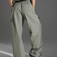 Spodnie damskie NIKE SPODNIE W NSW CARGO WOVEN GLS GYM LIFE fz4637-053 kolor szary