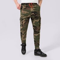 Spodnie męskie SPRAYGROUND SPODNIE CAMO CARGO PANTS sp216 kolor multicolor