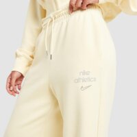 Spodnie damskie NIKE SPODNIE W NK PHNX FLC HR WIDE LEG GLS io1297-744 kolor żółty