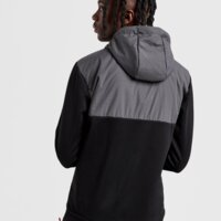 MCKENZIE BLUZA ROZPINANA Z KAPTUREM CHAOS PLY BLK mcktm16410007 kolor czarny