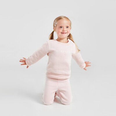 MCKENZIE GIRLS' ESSENTIAL CREW TRACKSUIT INFANT 