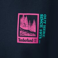 Koszulka damska TIMBERLAND T-SHIRT SS OUT HERE BACK GRAPHIC TEE tb0a6aq94331 kolor granatowy