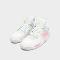 Buty dziecięce AIR JORDAN 4 RETRO FEM GG  ib7068-100 kolor szary