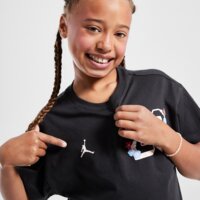 Koszulka dziecięca JORDAN T-SHIRT JDG SUMMER BLOOM OVERSIZED TEE 45d923g0t kolor czarny