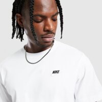 Koszulka męska NIKE T-SHIRT M NSW CLUB DT TEE fd1184-103 kolor biały