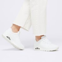 Damskie buty SKECHERS UNO 73690w kolor biały