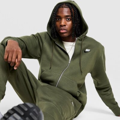 NIKE BLUZA ROZPINANA M NSW CLUB DT HOODIE FZ BB